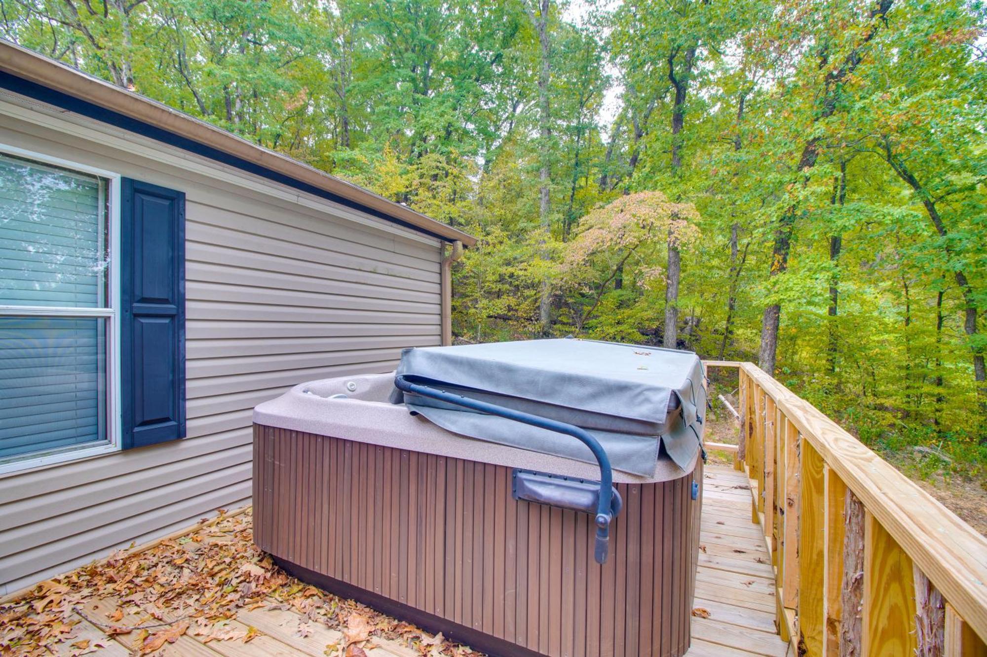 Ozark Mountain Cabin Rental On 300-Acre Ranch Exteriör bild