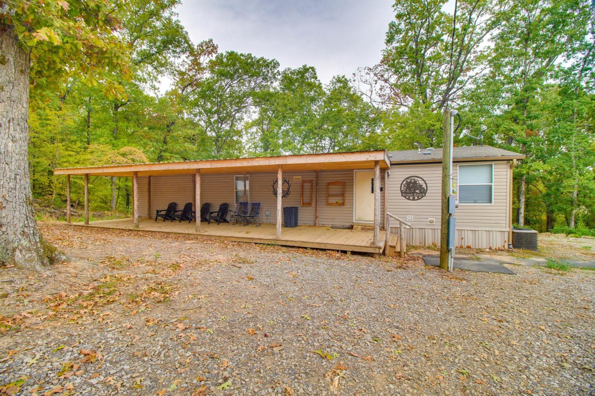 Ozark Mountain Cabin Rental On 300-Acre Ranch Exteriör bild
