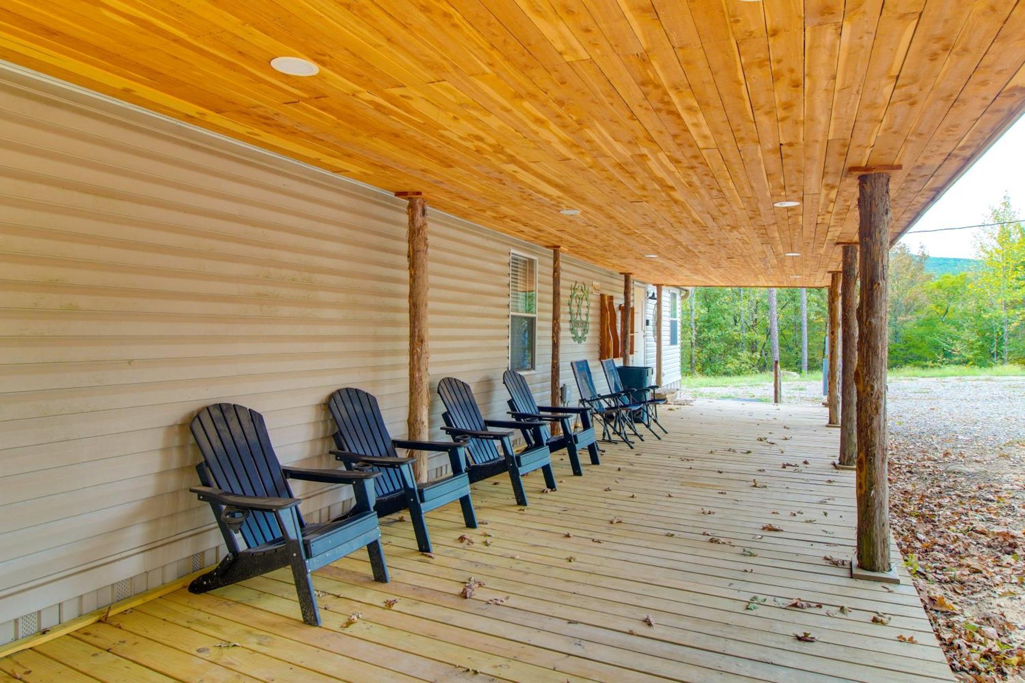 Ozark Mountain Cabin Rental On 300-Acre Ranch Exteriör bild