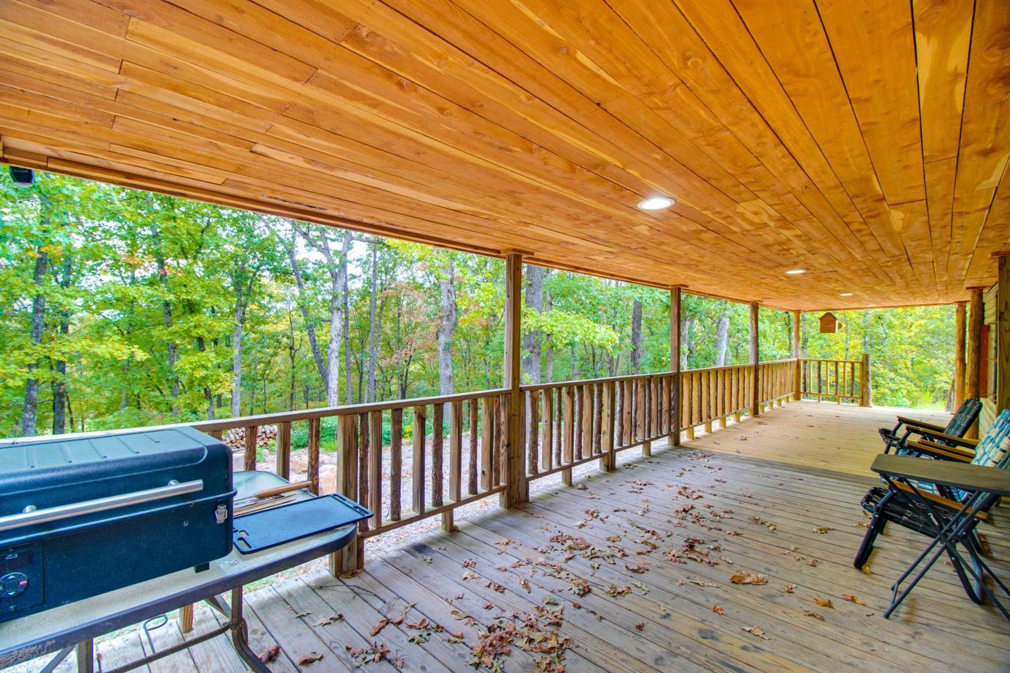 Ozark Mountain Cabin Rental On 300-Acre Ranch Exteriör bild