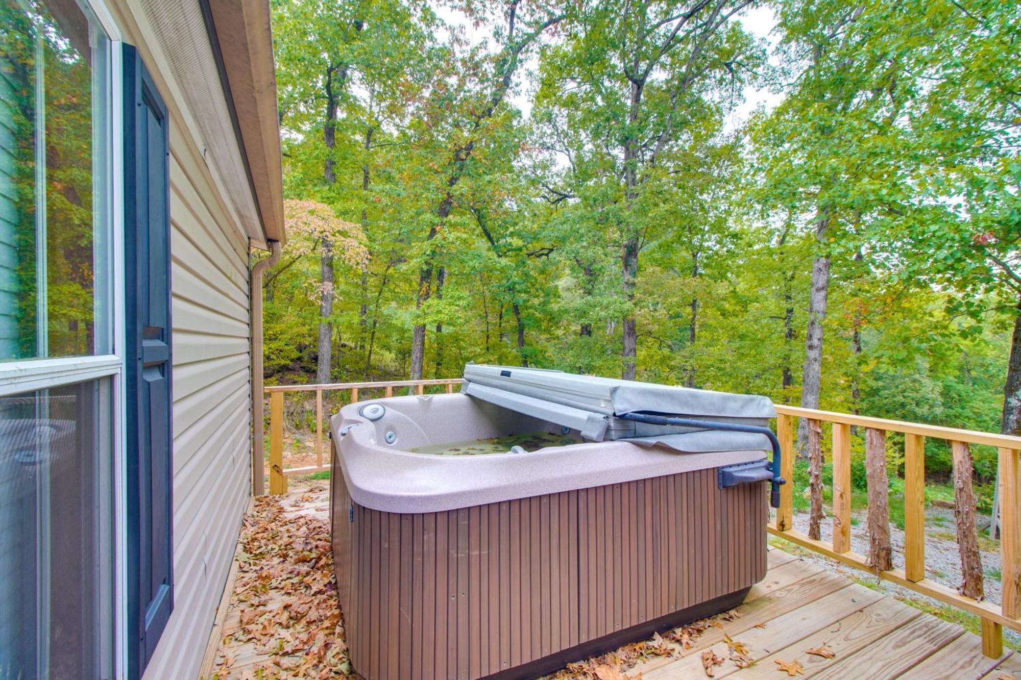 Ozark Mountain Cabin Rental On 300-Acre Ranch Exteriör bild