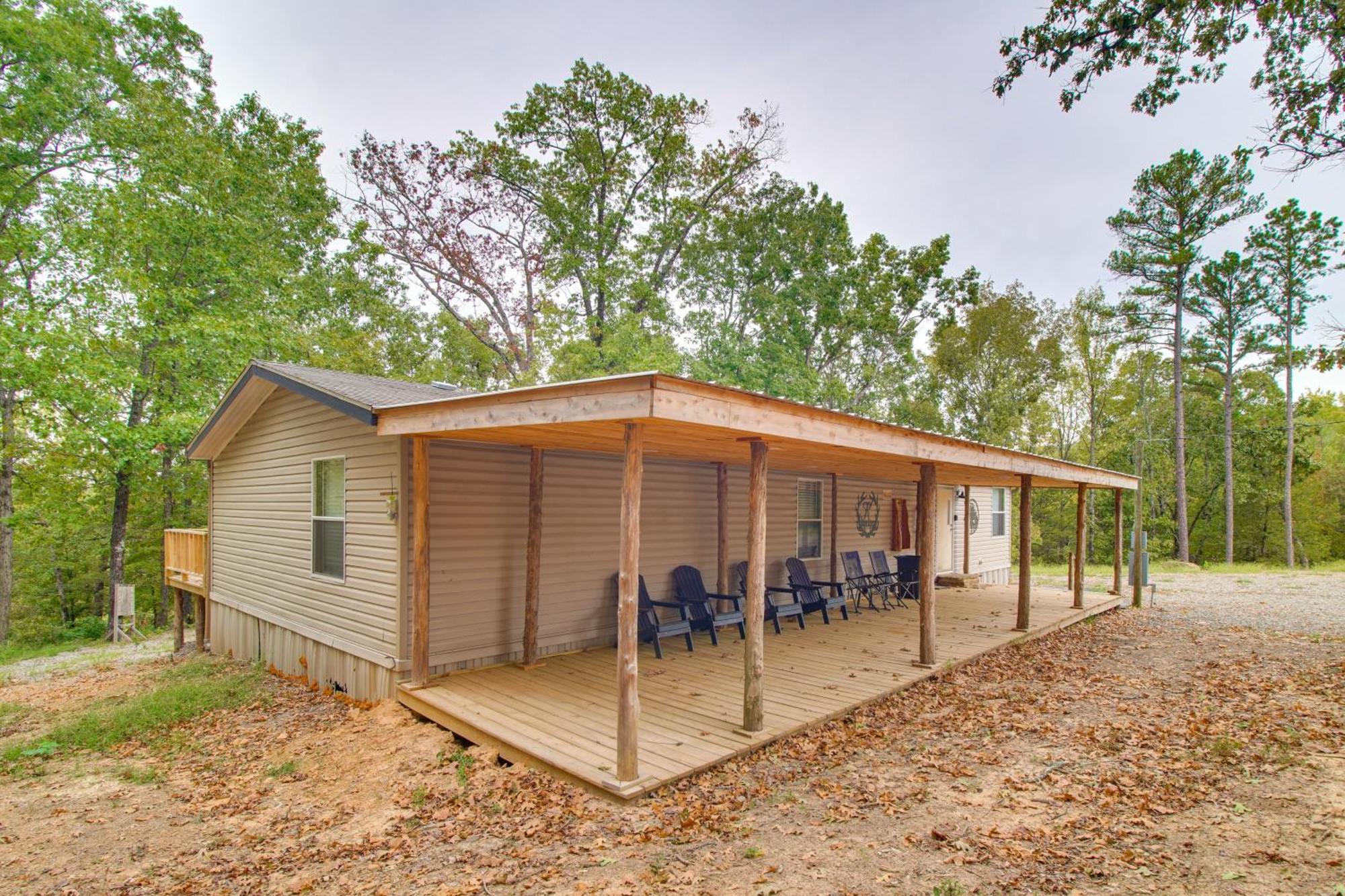 Ozark Mountain Cabin Rental On 300-Acre Ranch Exteriör bild